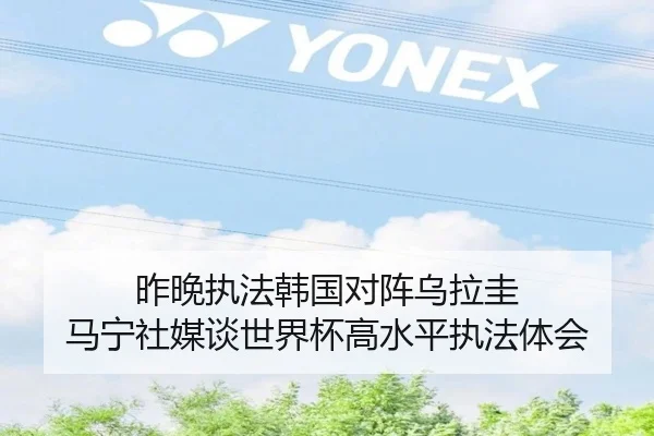 昨晚执法韩国对阵乌拉圭 马宁社媒谈世界杯高水平执法体会